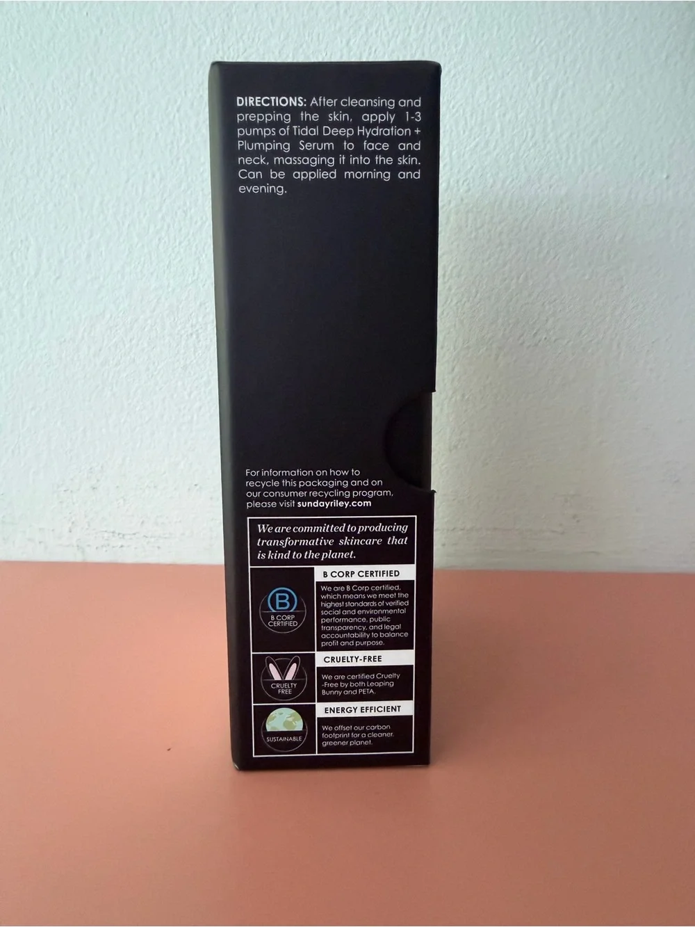 Sunday Riley Tidal Deep Hydration + Plumping Serum NIB, sealed 30 ml
